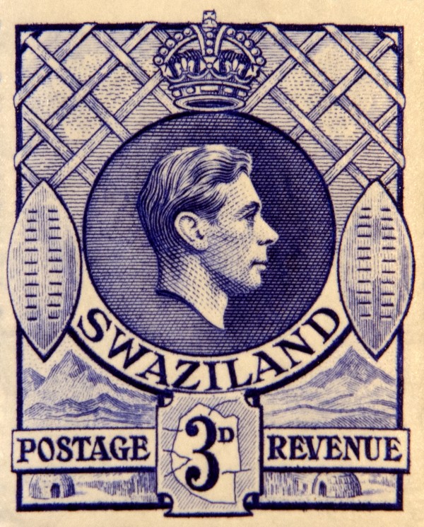 Swaziland Stamp by David Pinter